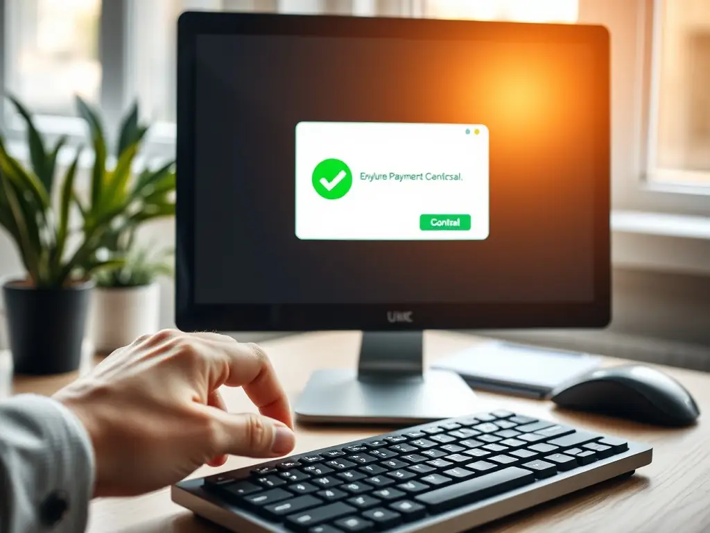 A screenshot of a secure online payment gateway, displaying successful transaction confirmation for the Turkish e-Visa application fee.